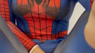 Snaxychann Spiderman video Onlyfans leaked so hot