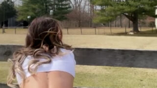 Babyrayxxx Outdoor Nude amazing bubble big butt – Viral